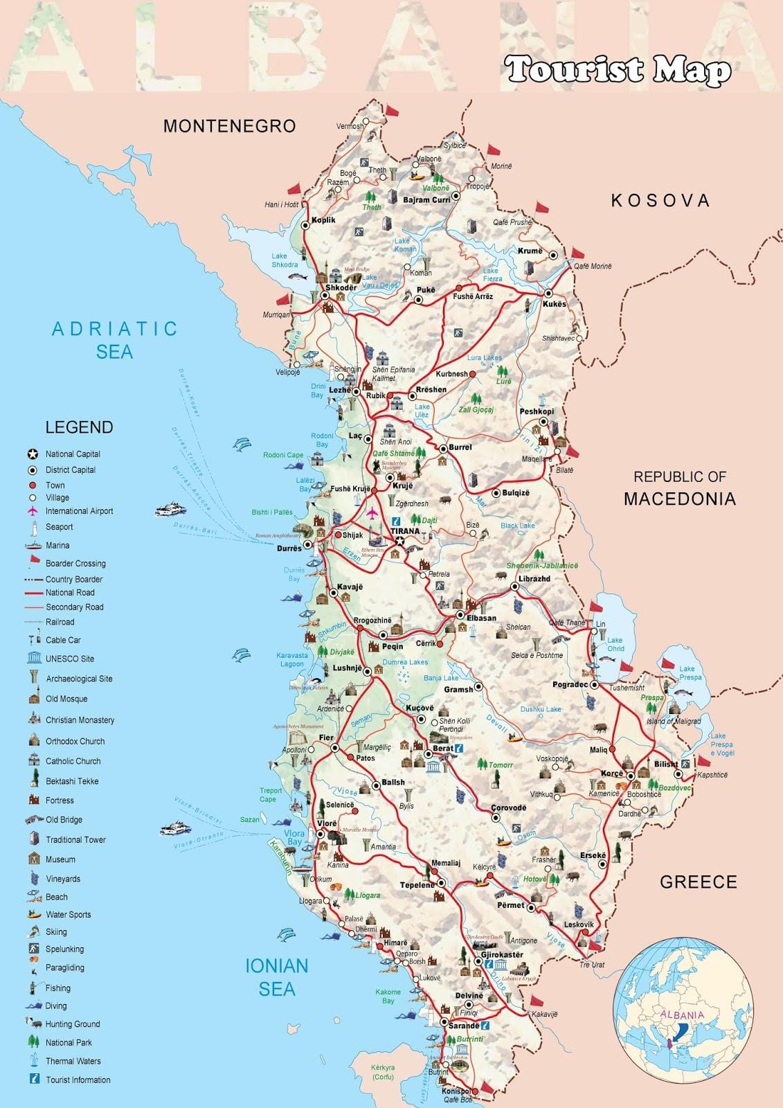 dhermi kart Albania