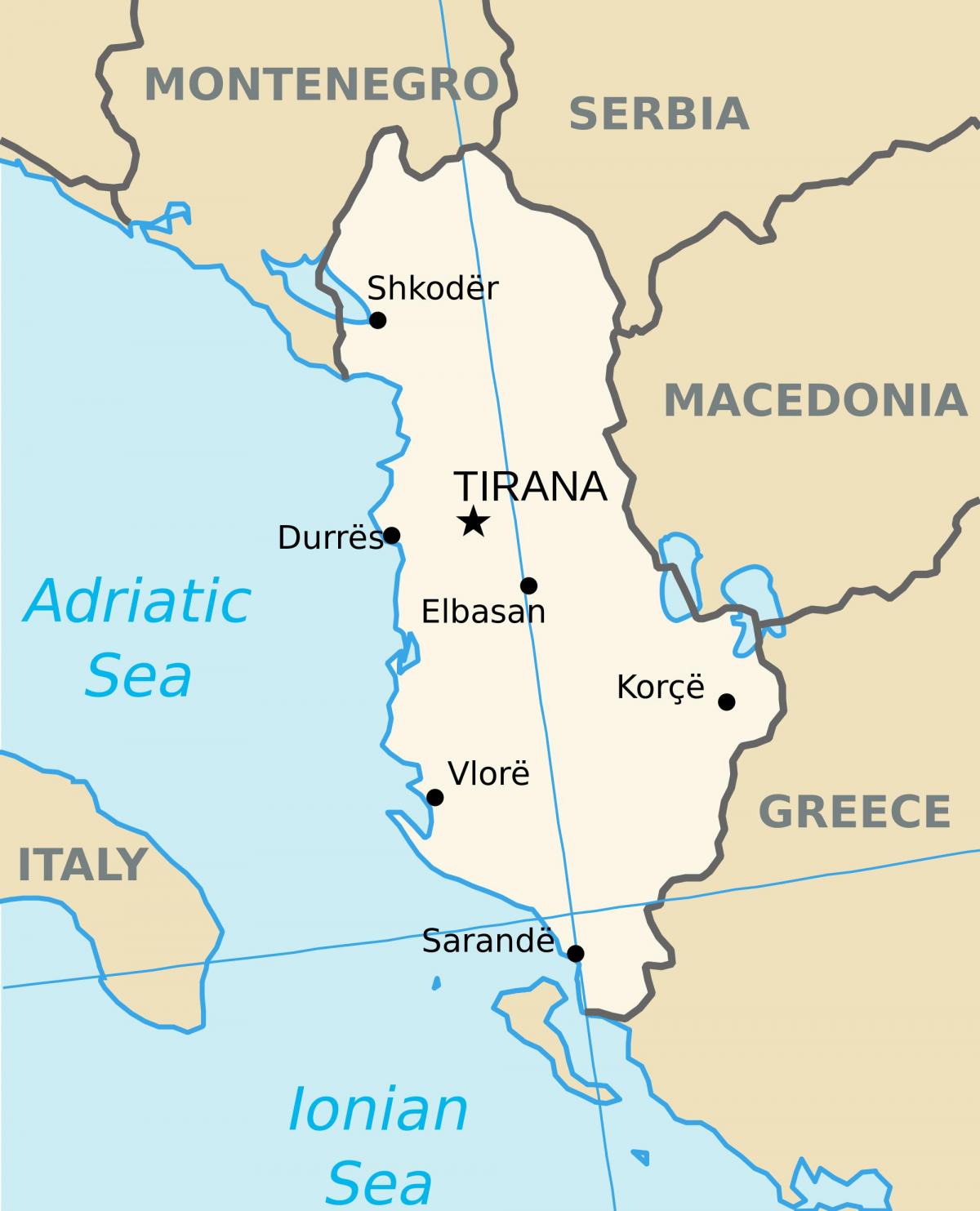 kart saranda Albania
